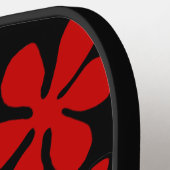 Cool Grappige Pickleball Vibes Retro Art Paddle (Links Detail)