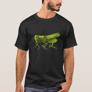 Cool Grasshopper Natuur Entomology Insect T-shirt
