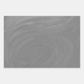 Cool Gray Coordinated Pattern Inpakpapier Vel (Voorkant 3)