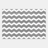 Cool Gray Coordinated Pattern Inpakpapier Vel (Voorkant 2)