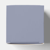 Cool Gray Favor Box Bedankdoosjes (Bovenkant)