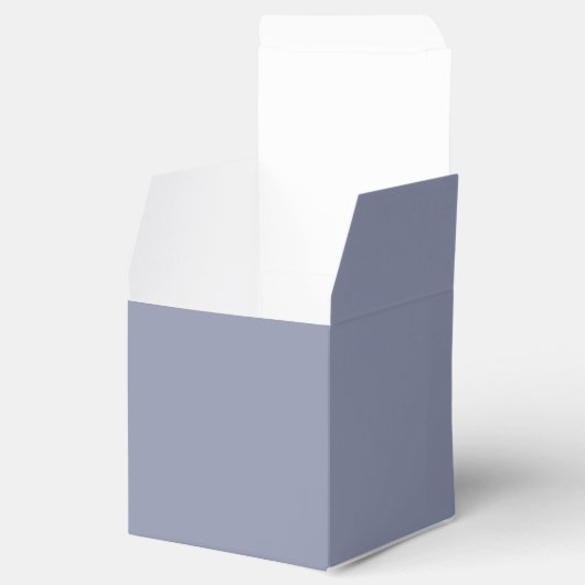 Cool Gray Favor Box Bedankdoosjes (Geopend)