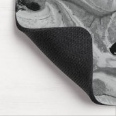 Cool Gray Marble Texture Muismat (Hoek)