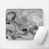 Cool Gray Marble Texture Muismat (Met muis)