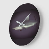 Cool Gray Reef Shark Grote Klok (Hoek)