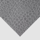 Cool Gray Snake Skin Dragon/Dinosaur Animal Print Tissuepapier (Detail)