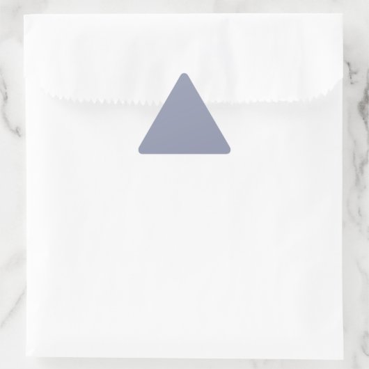 Cool Gray Triangle Sticker (Tas)