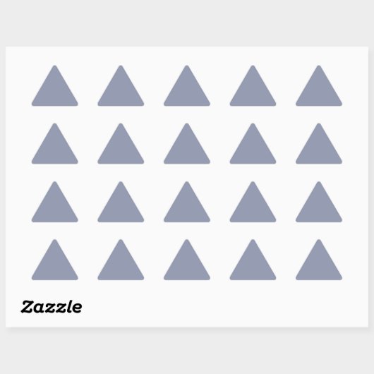 Cool Gray Triangle Sticker (Vel)