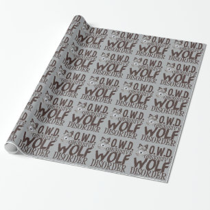 Cool Gray Wolf Cadeaupapier