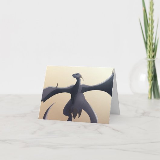 Cool Gray Wyvern Kaart (Voorkant)