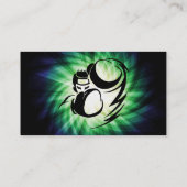 Cool Green Boxer Visitekaartje (Achterkant)