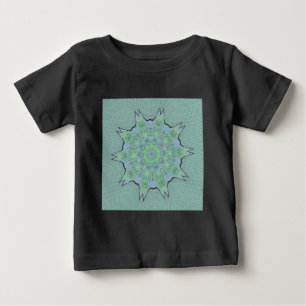 Cool Green Floral patroon