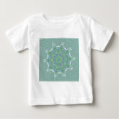 Cool Green Floral patroon (Voorkant)