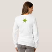 Cool Green Kerstmis Shirt! T-shirt (Achterkant volledig)