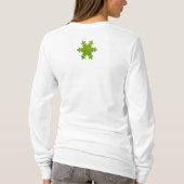 Cool Green Kerstmis Shirt! T-shirt (Achterkant)