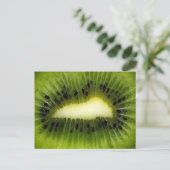 Cool Green Kiwi Fruit Briefkaart (Staand voorkant)