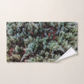 Cool Green Natuur Patroon Bad Handdoek (Handdoek)