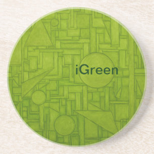 Cool Green Onderzetter! Zandsteen Onderzetter