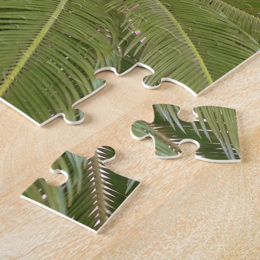 Cool Green Palm Legpuzzel (Zijkant)