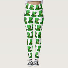 Cool Green Petten St.Patrick's Day Holiday Legging