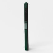 Cool Green Shiny Stainless Steel Metal 14 Case-Mate iPhone Case (Achterkant/links)