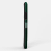 Cool Green Shiny Stainless Steel Metal 14 Case-Mate iPhone Case (Achterkant/rechts)