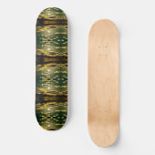 Cool Green Sky-ontwerp op skateboard (Voorkant)