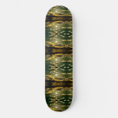 Cool Green Sky-ontwerp op skateboard (Voorkant)