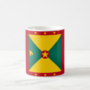 Cool Grenada Flag Koffiemok