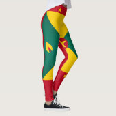 Cool Grenada Flag Mode Leggings (Rechts)