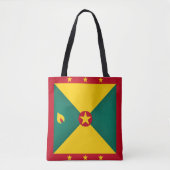 Cool Grenada Flag Mode Tote Bag (Voorkant)
