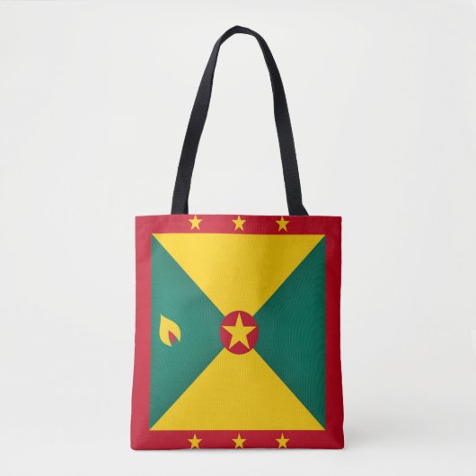 Cool Grenada Flag Mode Tote Bag (Voorkant)