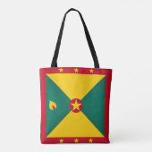 Cool Grenada Flag Mode Tote Bag (Achterkant)