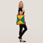 Cool Grenada Flag Mode Tote Bag (Op model)