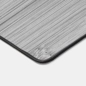 Cool grey bamboe houtprint Jouw naam Bezetting Bureaumat (Hoek)