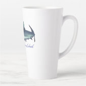 Cool Grey rifhaai Latte Mok (Rechts)