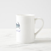 Cool Grey rifhaai Porselein Kop (Rechts)