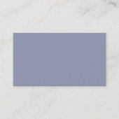 Cool Grey Standaard Visitekaartje (Voorkant)