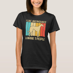 Cool Greyhound Voor Mannen Vrouwen Sighthound Huis T-shirt