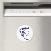 Cool Griekenland Magneet (Insitu (Vaatwasser))