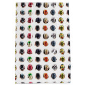 Cool Griezelig Masker Patroon Medium Cadeauzakje (Achterkant)