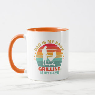 Cool Grill Dad woordkunst  Mok