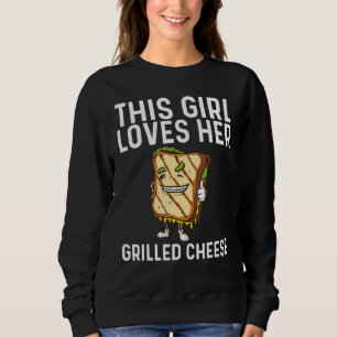 Cool Grilled Cheese Art for Girls Kinder Sandwich Trui
