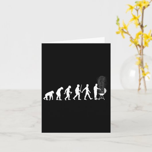 Cool Grilling For Men Women Bbq Grill Byrbeque Mea Kaart (Gele Bloem)