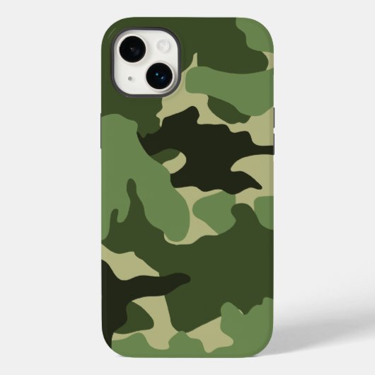 Cool Groen Camo Patroon Achtergrond Hoofdzakelijk  Case-Mate iPhone Case (Achterkant)