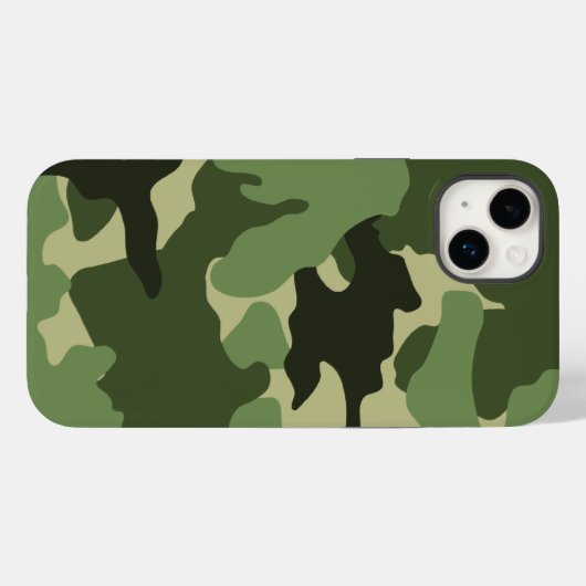 Cool Groen Camo Patroon Achtergrond Hoofdzakelijk  Case-Mate iPhone Case (Achterkant (horizontaal))