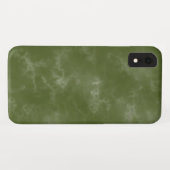 Cool Groen Marbled IPhone XR Hoesje (Achterkant (horizontaal))