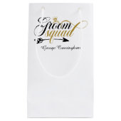 Cool Groom squad aanpasbaar Klein Cadeauzakje (Voorkant)