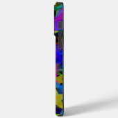 Cool Groovy Rainbow Stars Case-Mate iPhone Case (Achterkant / Links)