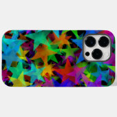 Cool Groovy Rainbow Stars Case-Mate iPhone Case (Achterkant (horizontaal))